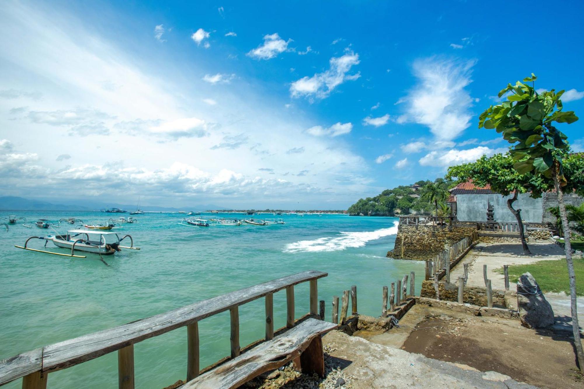 D'Muncuk Huts Lembongan Hotel Exterior foto